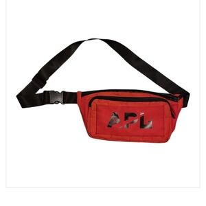 APL athletic propulsion labs bag Black Red nylon waist Belt fanny pack unisex
